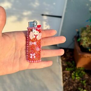 Sanrio Hello Kitty - Glam Rhinestone Lighter: Chic Lighter w/ Swarovski Crystals